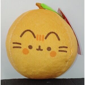 Pusheen Fruits Orange 6" Plush Culturefly 2024 Crinkle Cat Kit Pusheen Box NWT